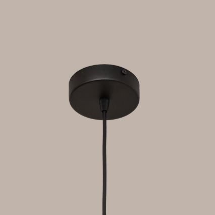Suspension sur câble SOLANO 1xE27/15W/230V noir/doré