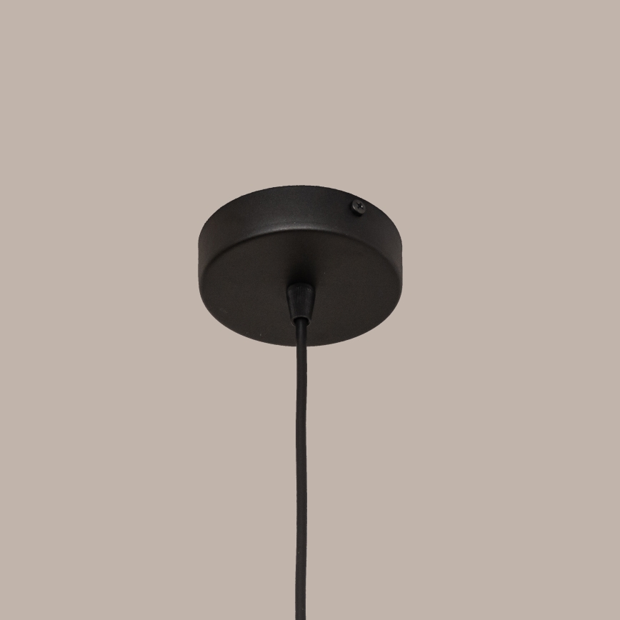 Suspension sur câble SOLANO 1xE27/15W/230V noir/doré