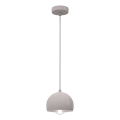 Suspension sur câble SOOL 1xE27/15W/230V Ø 15 cm crème