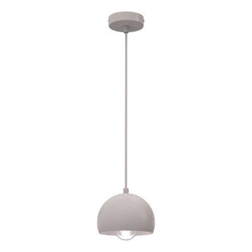 Suspension sur câble SOOL 1xE27/15W/230V Ø 15 cm crème