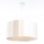 Suspension sur câble STRIPES 1xE27/60W/230V Ø 40 cm crème