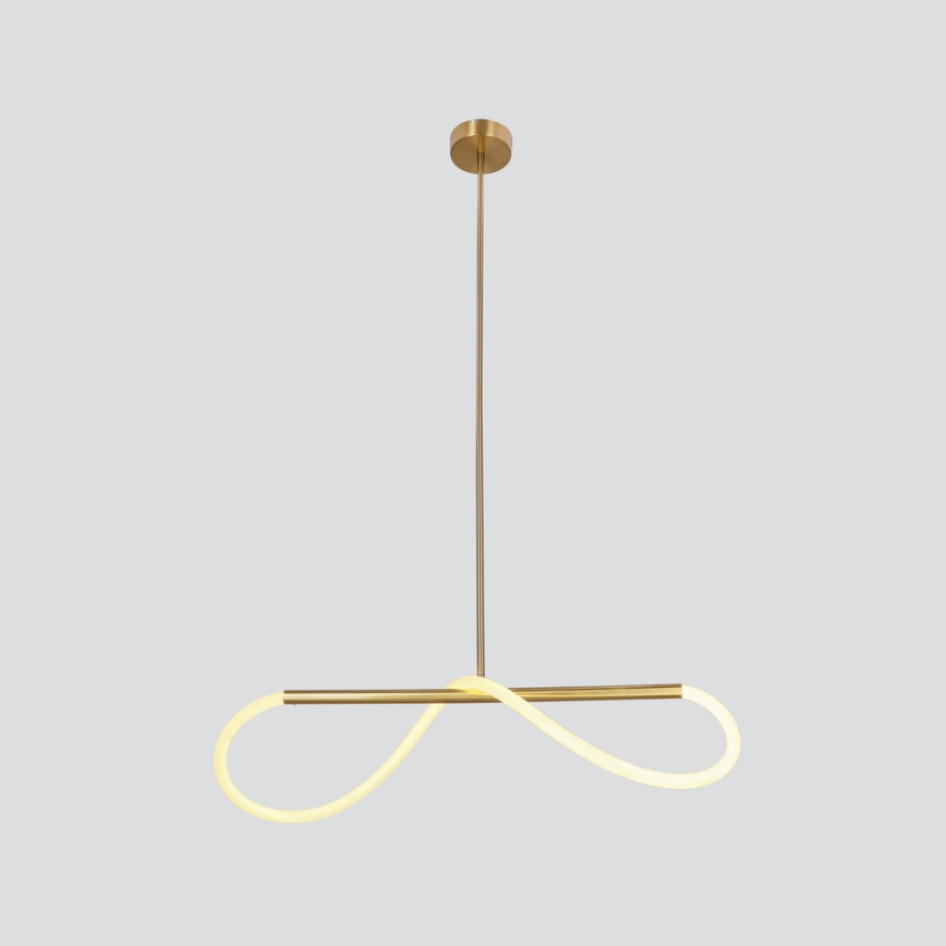Suspension sur câble SUPREME LED/18W/230V 80 cm dorée