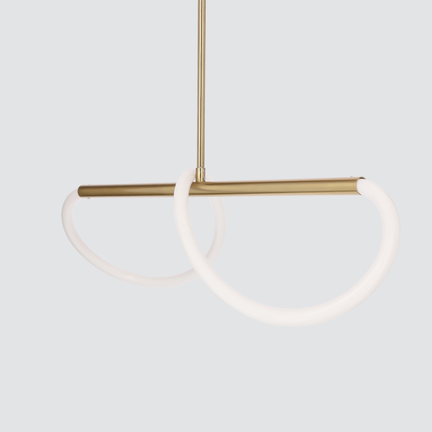 Suspension sur câble SUPREME LED/18W/230V 80 cm dorée