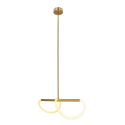 Suspension sur câble SUPREME LED/18W/230V 80 cm dorée