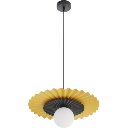 Suspension sur câble UMBRA 1xG9/8W/230V noir/orange