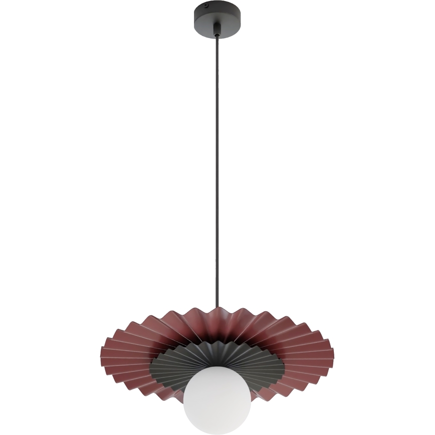 Suspension sur câble UMBRA 1xG9/8W/230V noir/rouge