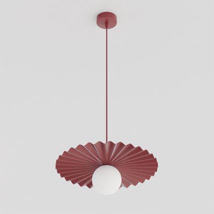 Suspension sur câble UMBRA 1xG9/8W/230V rouge