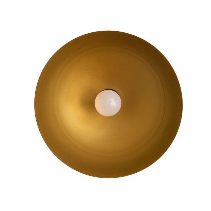 Suspension sur câble VESPER 1 x E27, 15 W, 230 V, Ø 30 cm, noir/doré