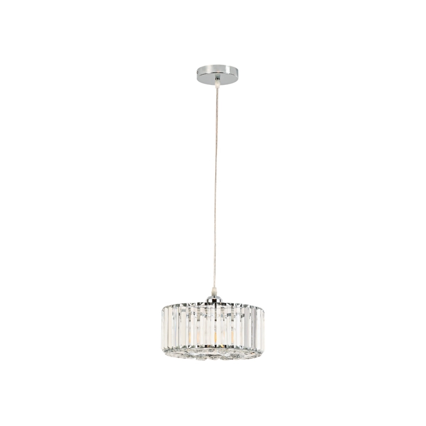 Suspension sur câble VETRO 1xE27/60W/230V chromé brillant