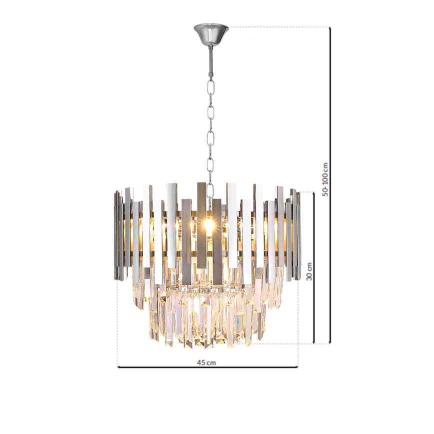 Suspension sur chaîne ASPEN 6xE14/40W/230V