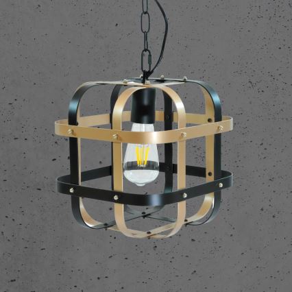 Suspension sur chaîne KLATKA 1xE27 / 10W / 230V