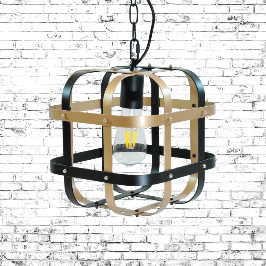 Suspension sur chaîne KLATKA 1xE27 / 10W / 230V