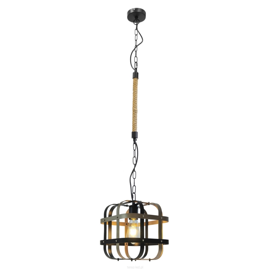 Suspension sur chaîne KLATKA 1xE27 / 10W / 230V