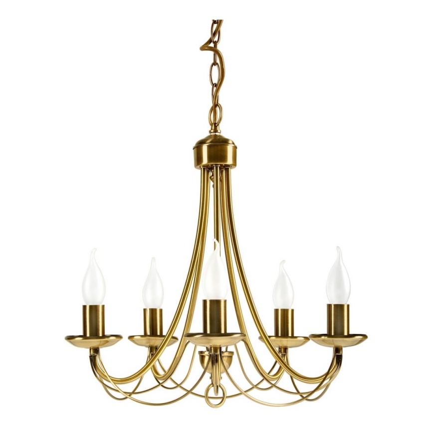 Suspension sur chaîne MUZA 5xE14/40W/230V