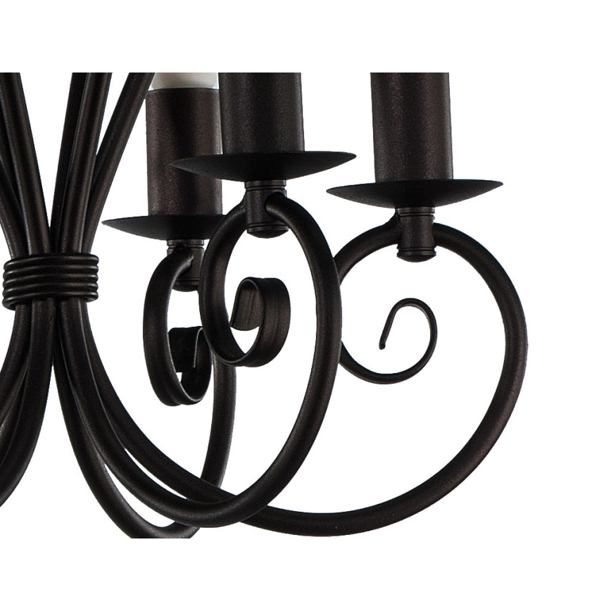 Suspension sur chaîne VINCENT 6xE14/40W/230V