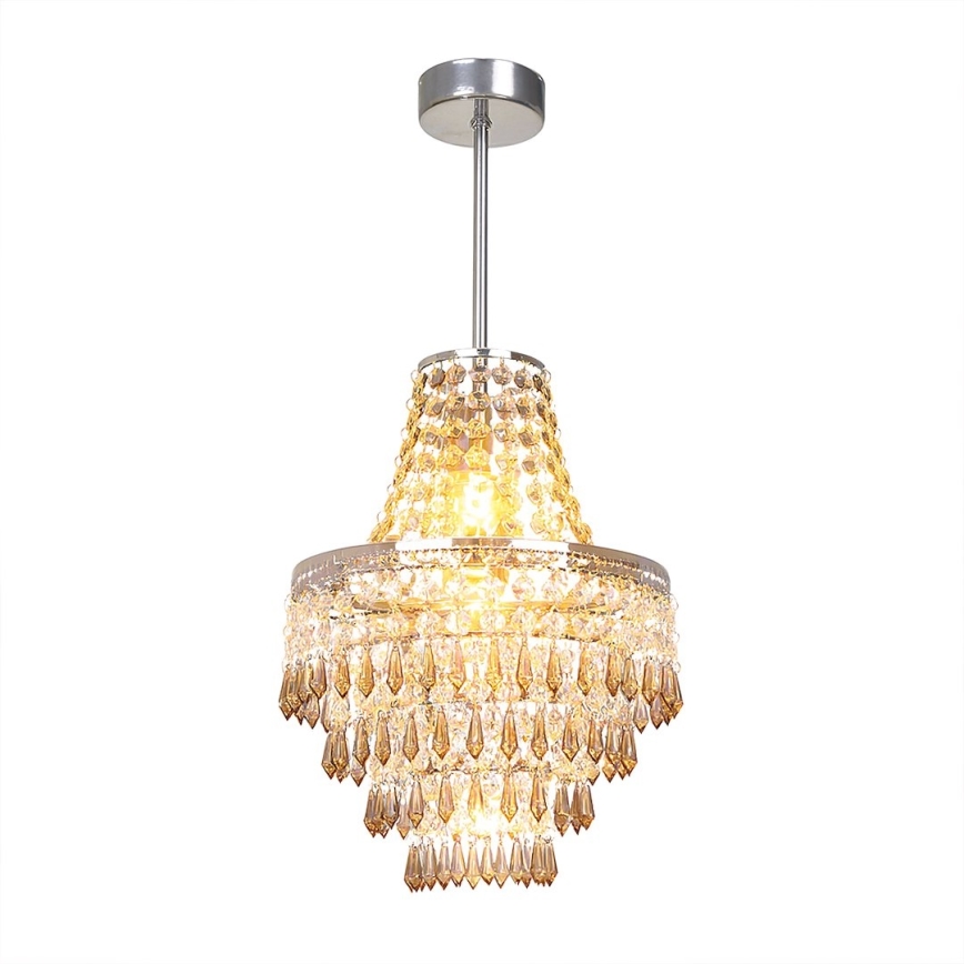 Suspension sur tige GEMMA 1xE27/60W/230V Ø 23 cm