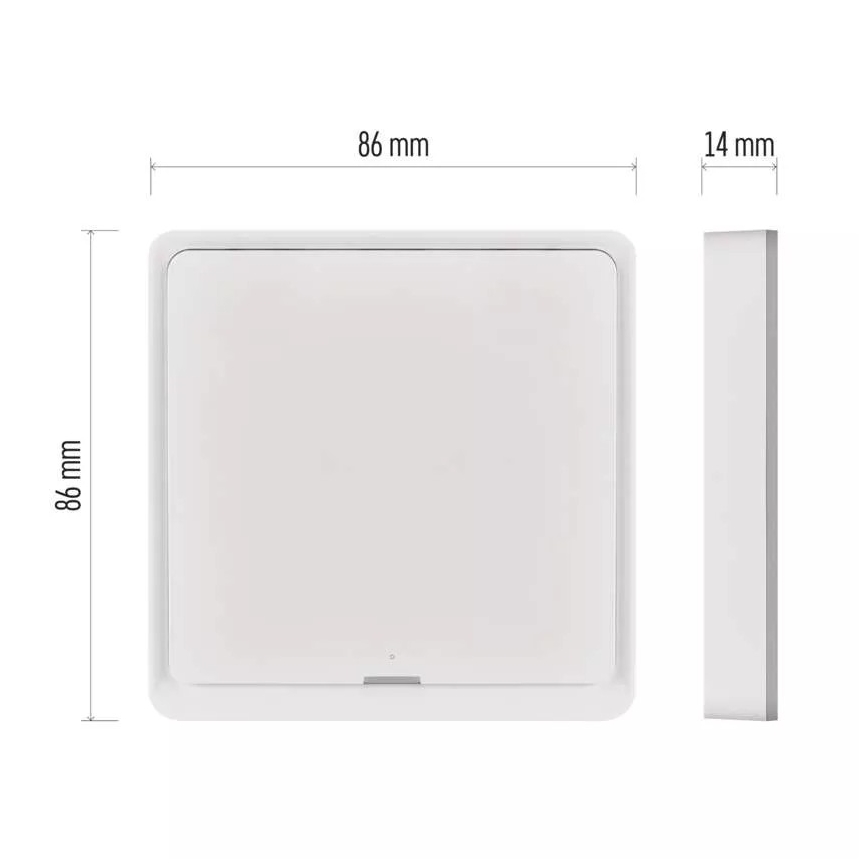 Switch 1-knops GoSmart Tuya wit