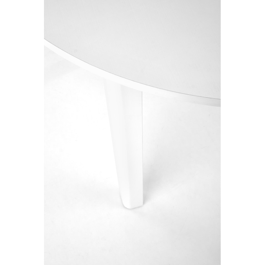 Table à manger CALMIO blanche