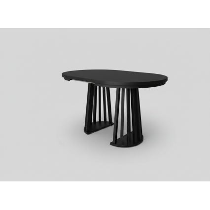 Table à manger extensible NEXUS 100/140 x 77 cm noire