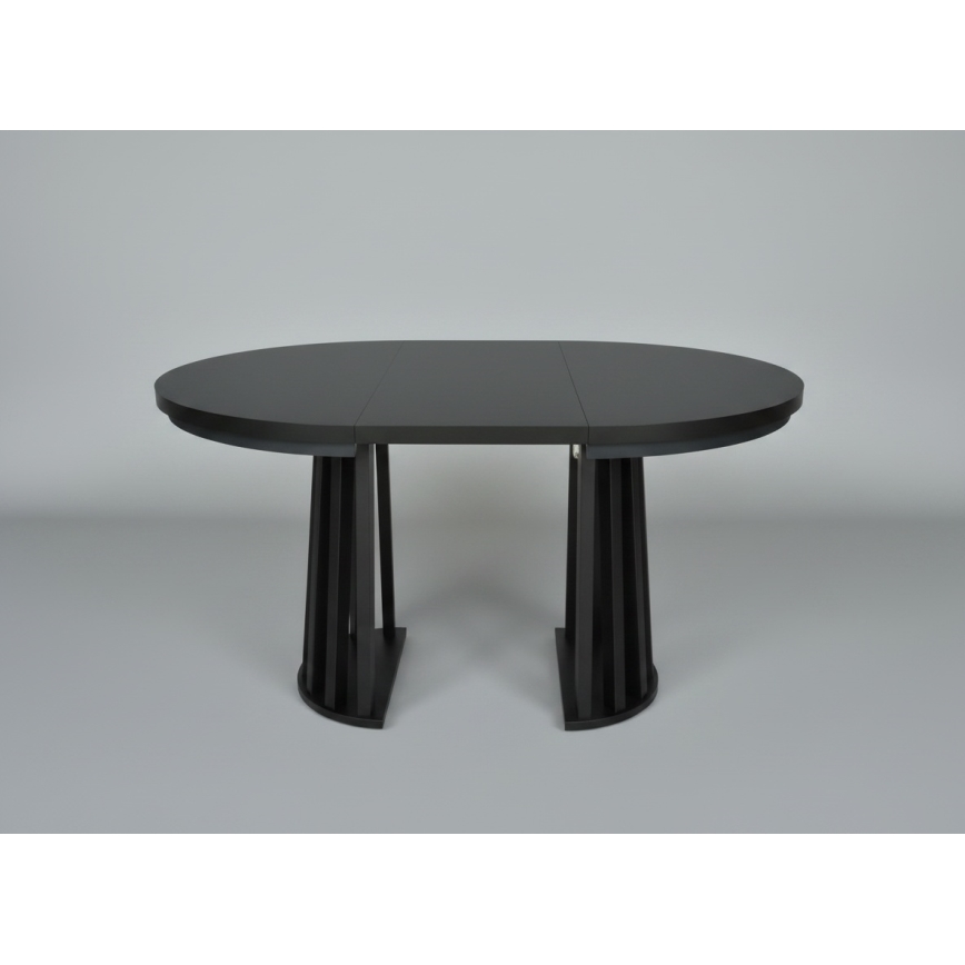 Table à manger extensible NEXUS 100/140 x 77 cm noire