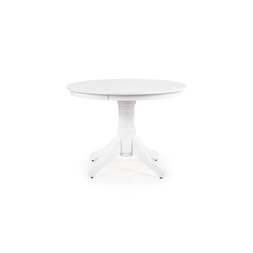 Table à manger KOTI Ø 106 cm blanche
