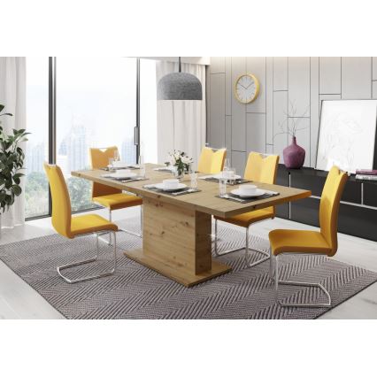 Table à rallonge STRAP chêne artisan