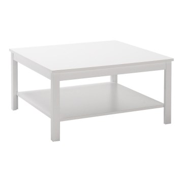 Table basse 40x80 cm blanc