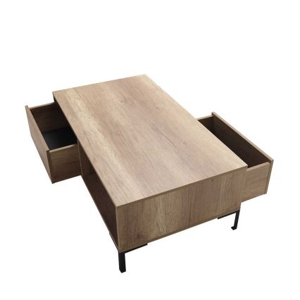 Table basse 42x103 cm marron