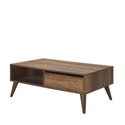 Table basse 42x110 cm marron