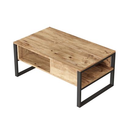 Table basse 44,4x100 cm pin atlantic