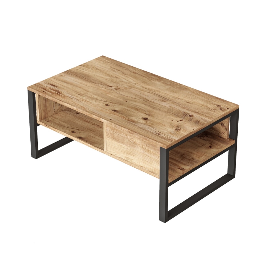 Table basse 44,4x100 cm pin atlantic