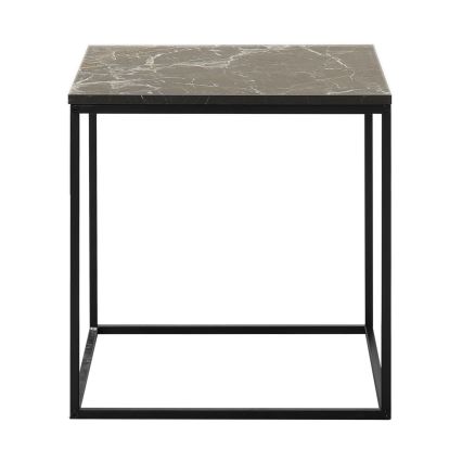 Table basse 52x50 cm noir