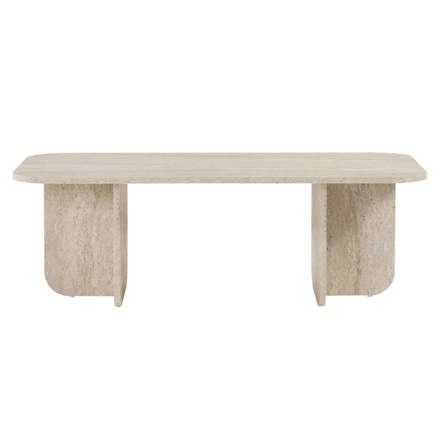Table basse AKIRA 120 x 60 cm beige