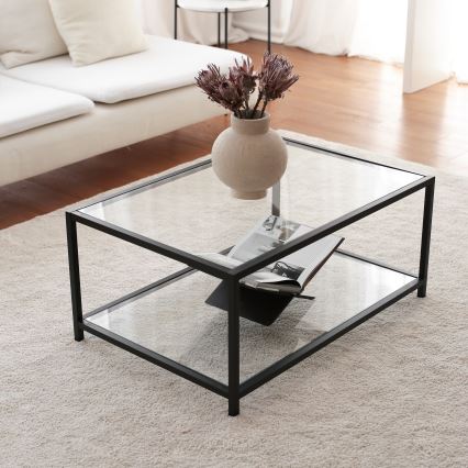 Table basse ASTRO 40x90 cm noir