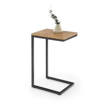 Table basse AURIA chêne/noir