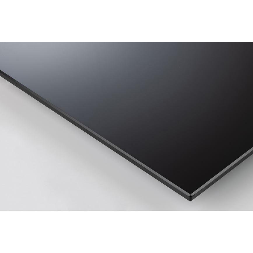 Table basse avec plateau relevable ENZO 110x60 cm noir/chêne