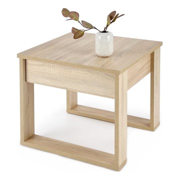 Table basse avec tiroir NEA 52x60 cm chêne sonoma