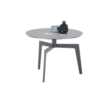 Table basse BALANCE Ø 60 cm gris/anthracite