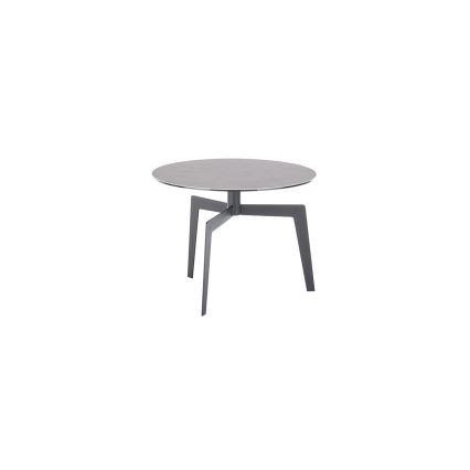 Table basse BALANCE Ø 60 cm gris/anthracite