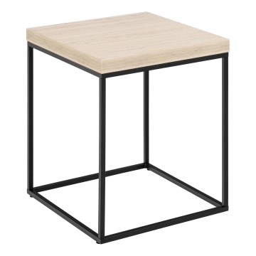 Table basse CAMILO 40x40 cm travertin