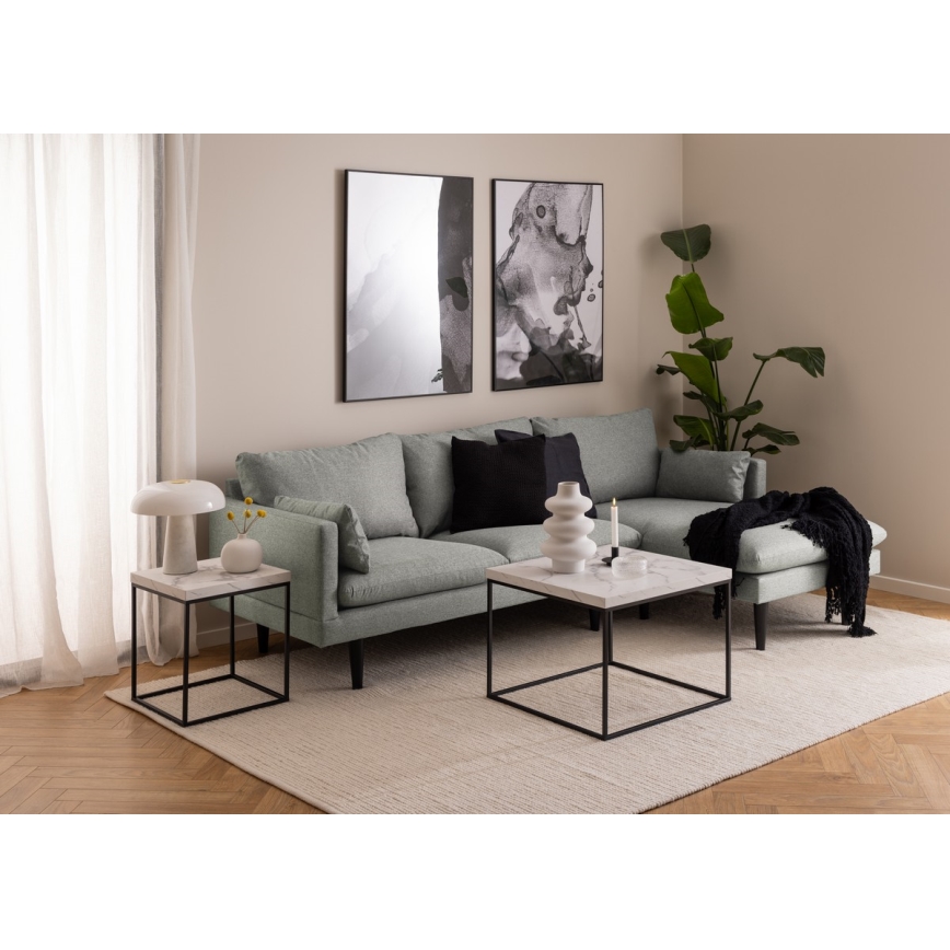 Table basse CAMILO blanc