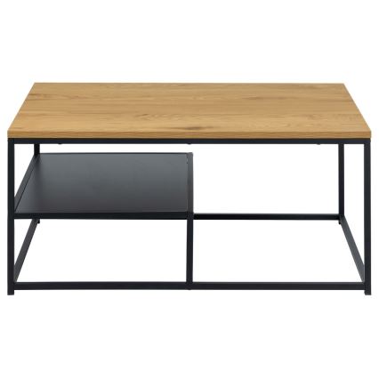 Table basse CORA chêne/noir