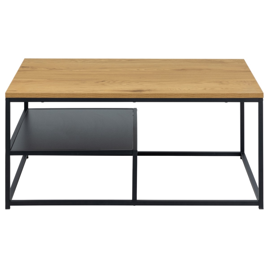 Table basse CORA chêne/noir