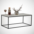 Table basse COSCO 43x95 cm gris