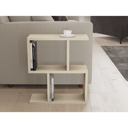 Table basse CROS décor marbre beige