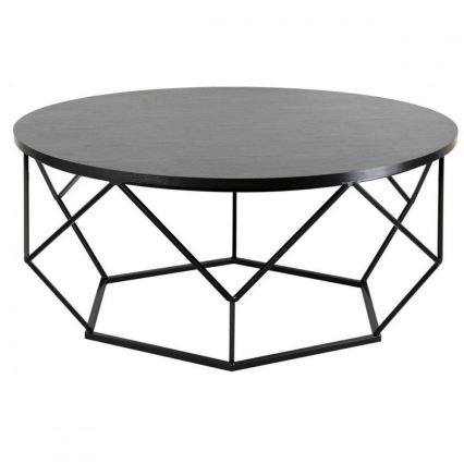 Table basse DIAMOND 41,5x90 cm noire