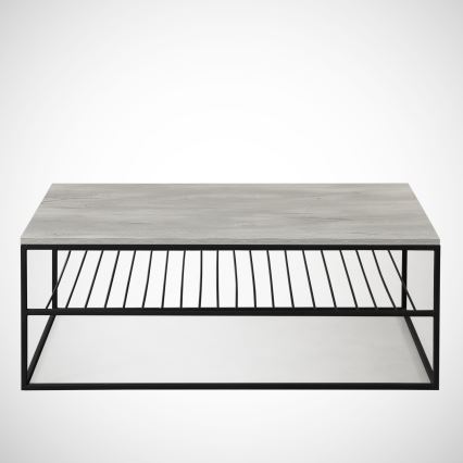 Table basse ETNA 43x95 cm grise