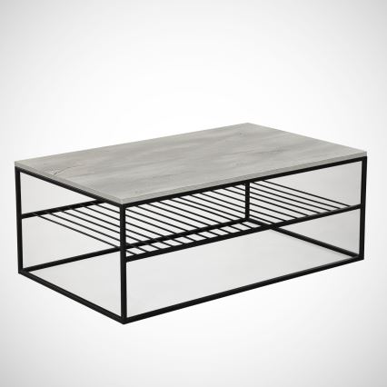 Table basse ETNA 43x95 cm grise