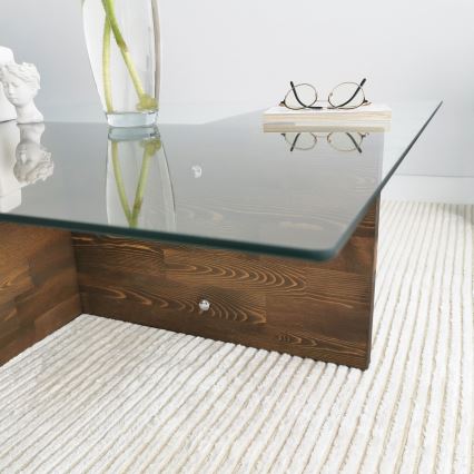 Table basse GLORY 35x90 cm pin