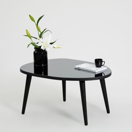 Table basse GUSTO 38x75 cm noir